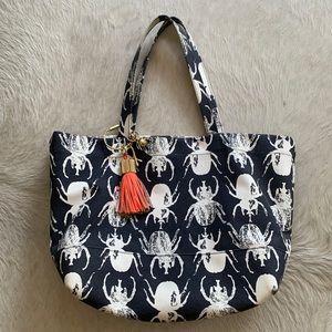 Canvas India Hicks tote.